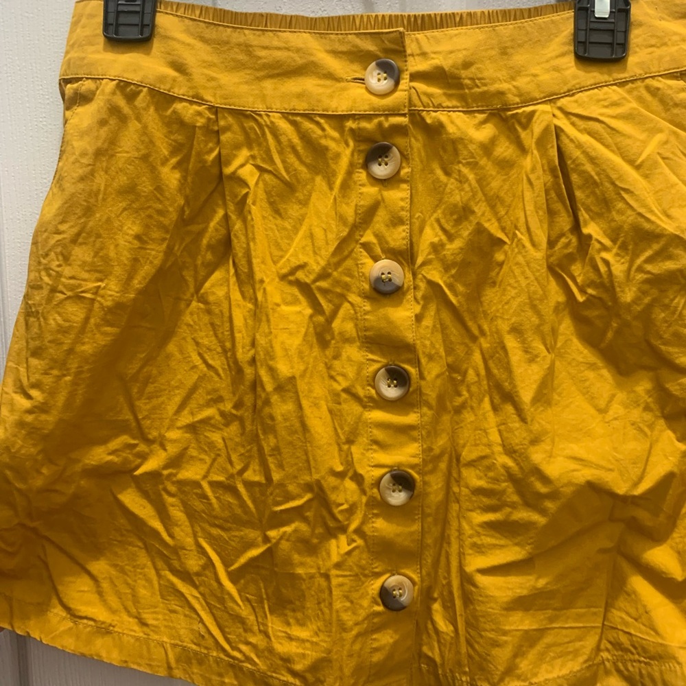 ASOS Yellow Miniskirt